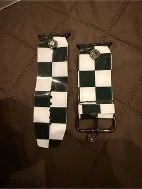 Waterproof Checkered Apple Watch Band